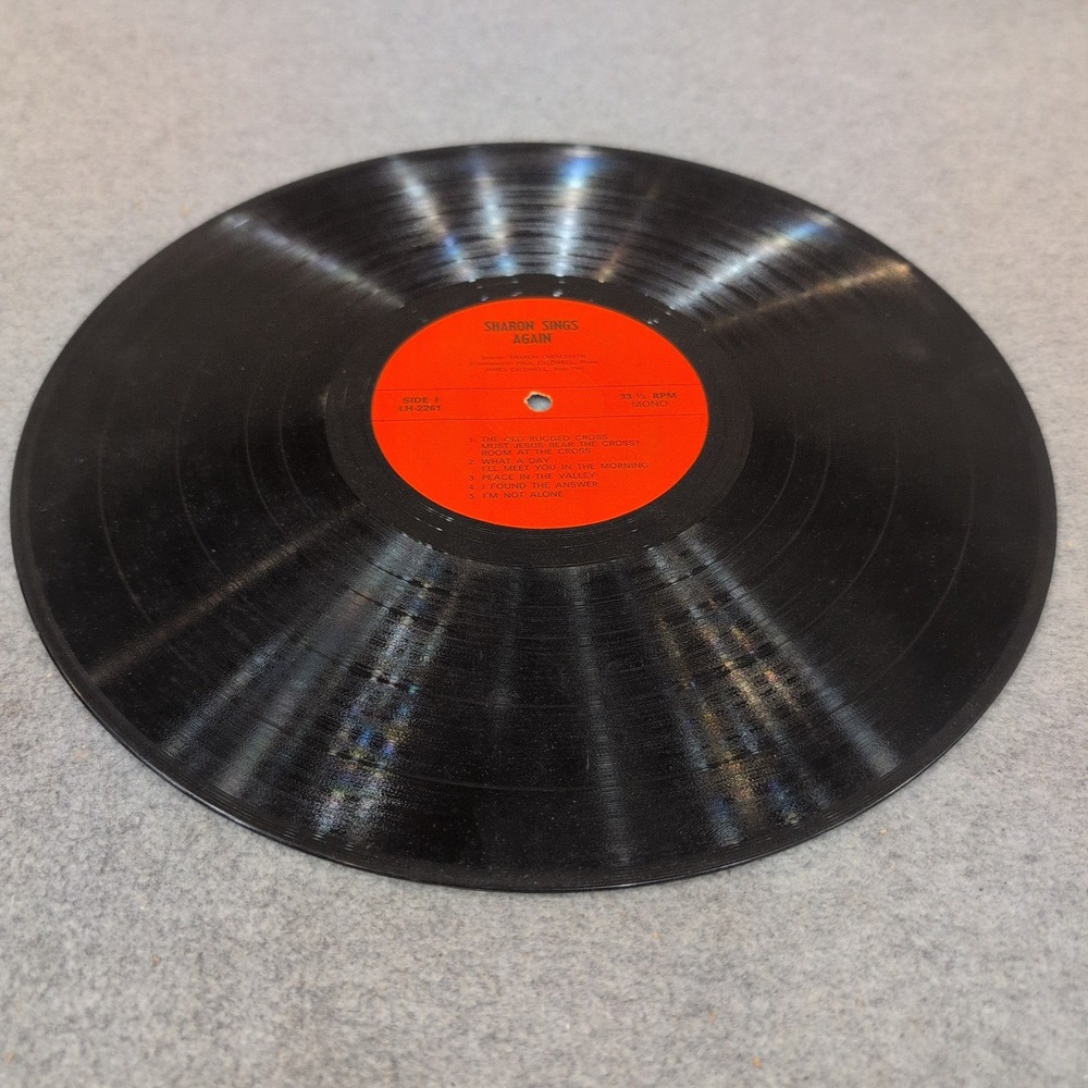 Sharon Sings Again Sharon Cheatham‎ Vinyl LP Gospel LH-2261 Mono 33 RPM Record - Picture 4 of 4